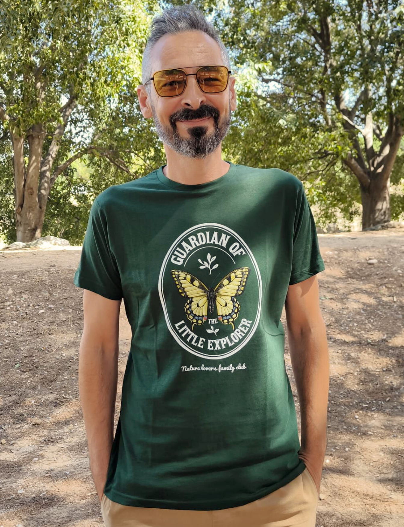 Camiseta HOMBRE "Explorer Family" Papilio machaon