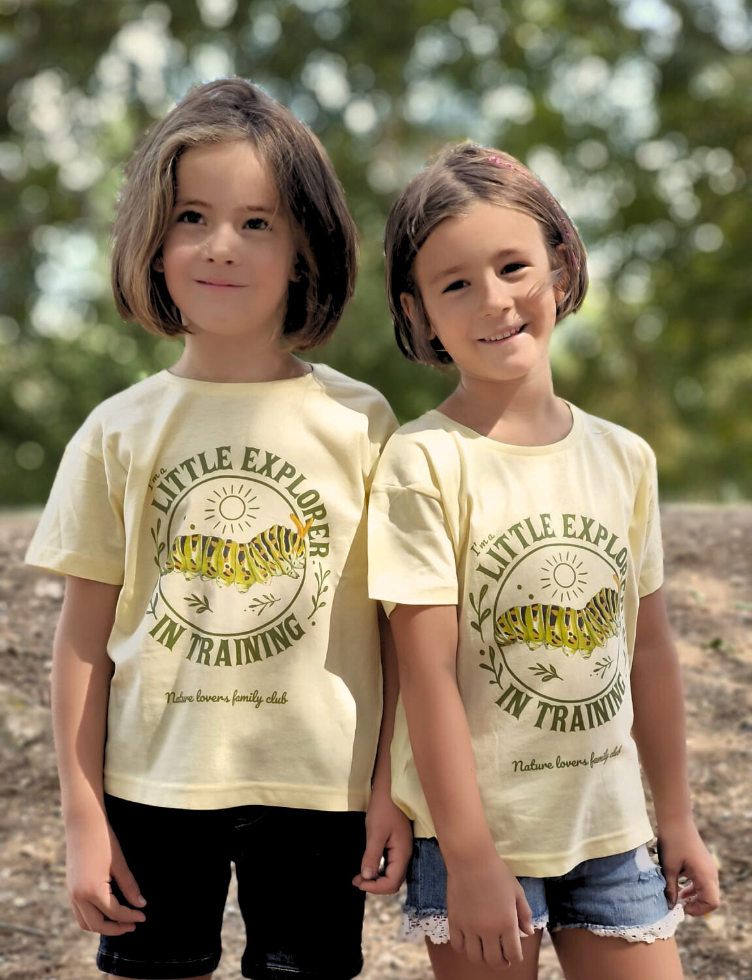 Camiseta infantil "Explorer Family" Papilio machaon