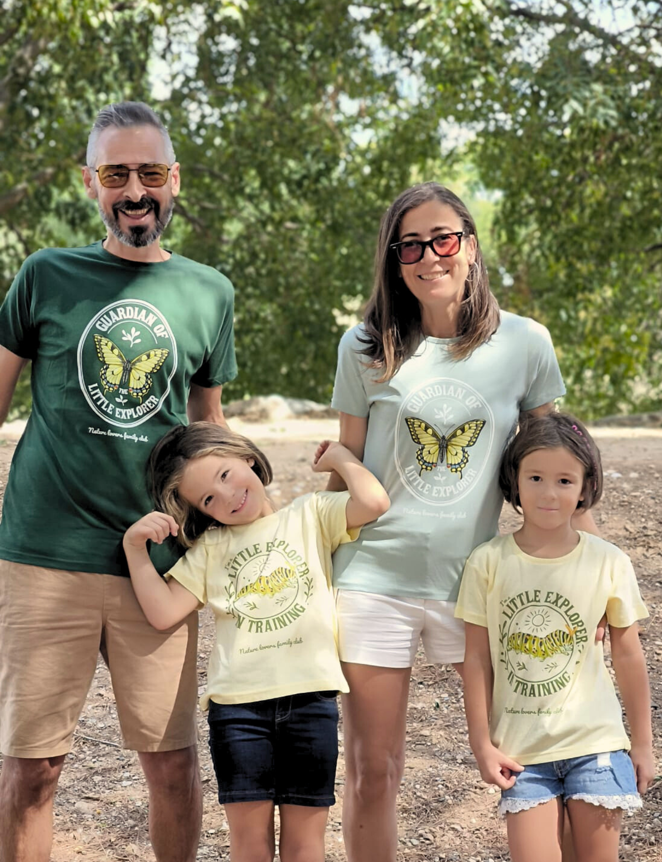 Camiseta HOMBRE "Explorer Family" Papilio machaon