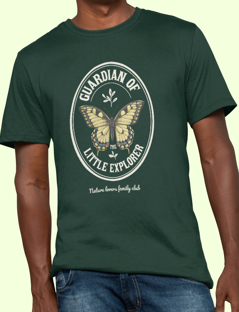 Camiseta HOMBRE "Explorer Family" Papilio machaon