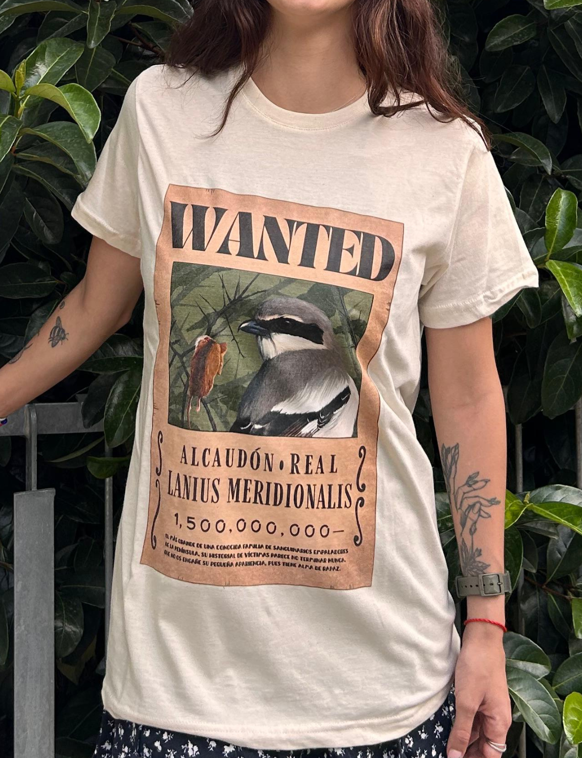 Camiseta "Wanted" Alcaudón 