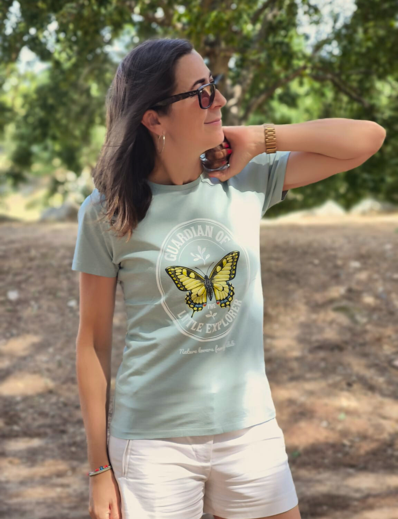 Camiseta MUJER "Explorer Family" Papilio machaon