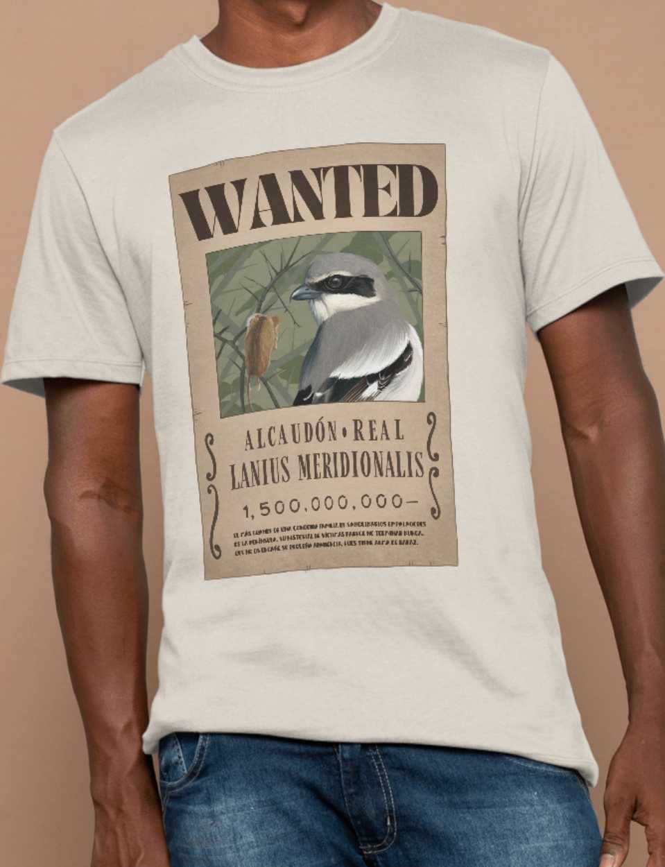 Camiseta "Wanted" Alcaudón 