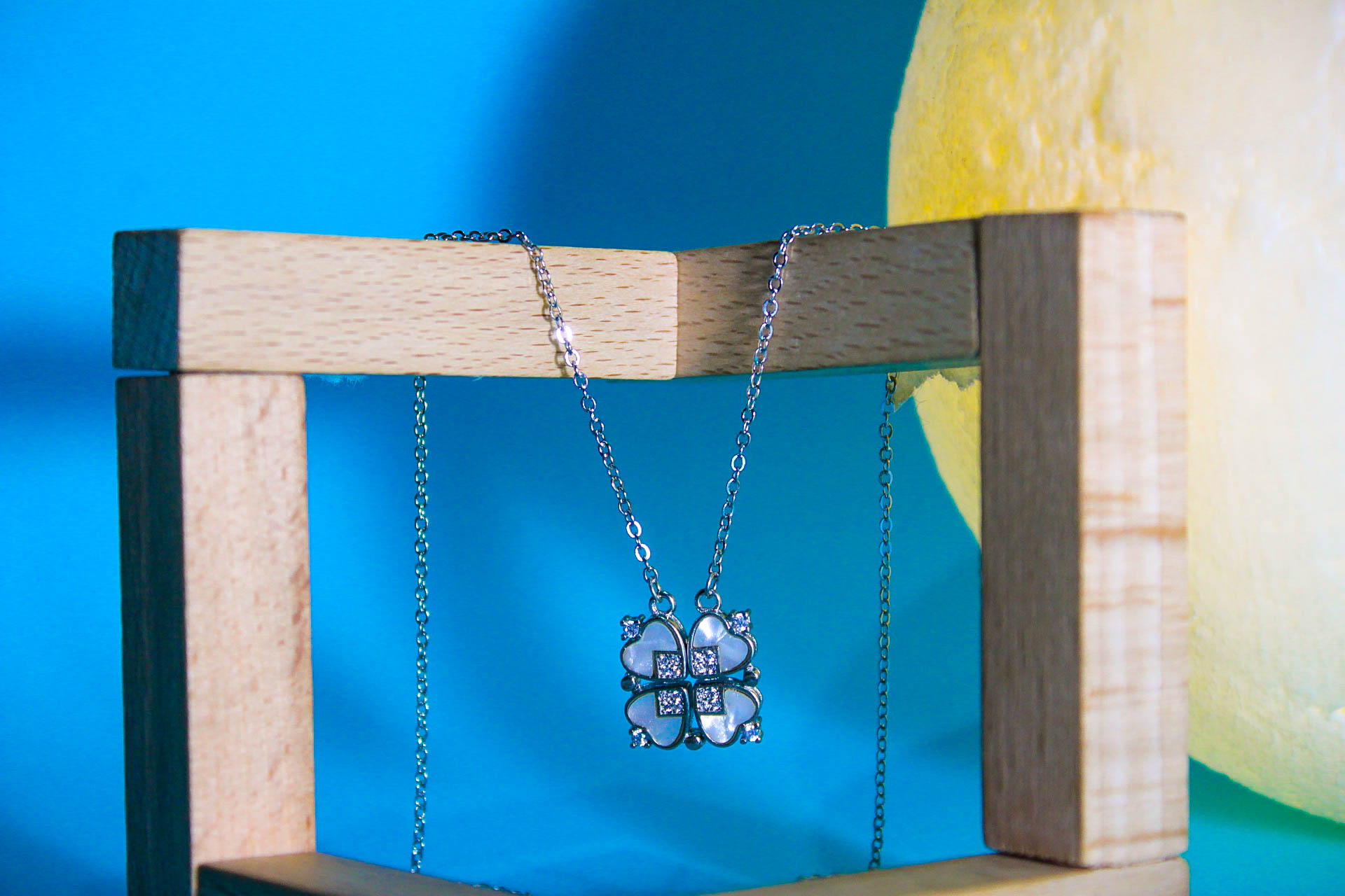 Silver Floral Necklace