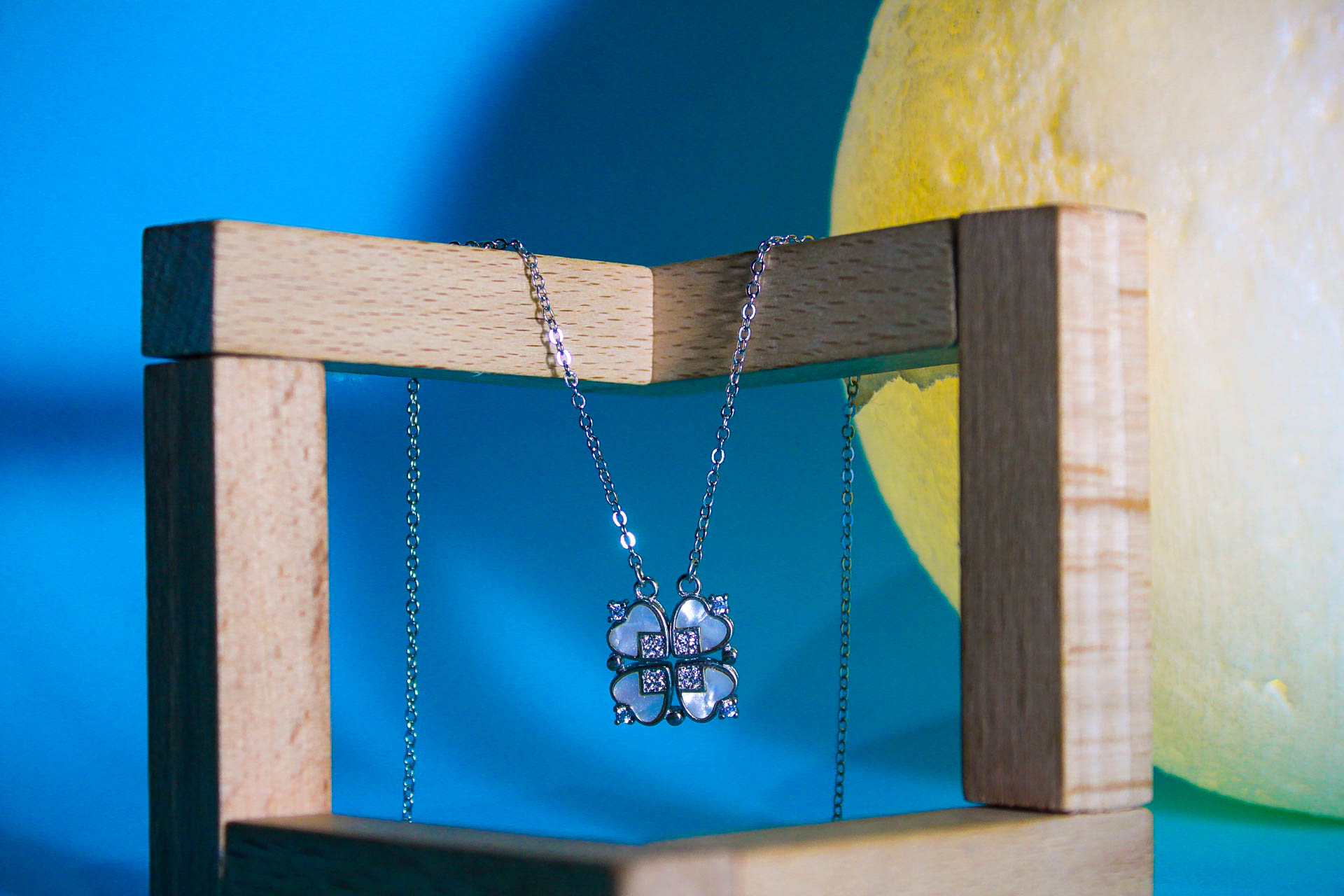 Silver Floral Necklace