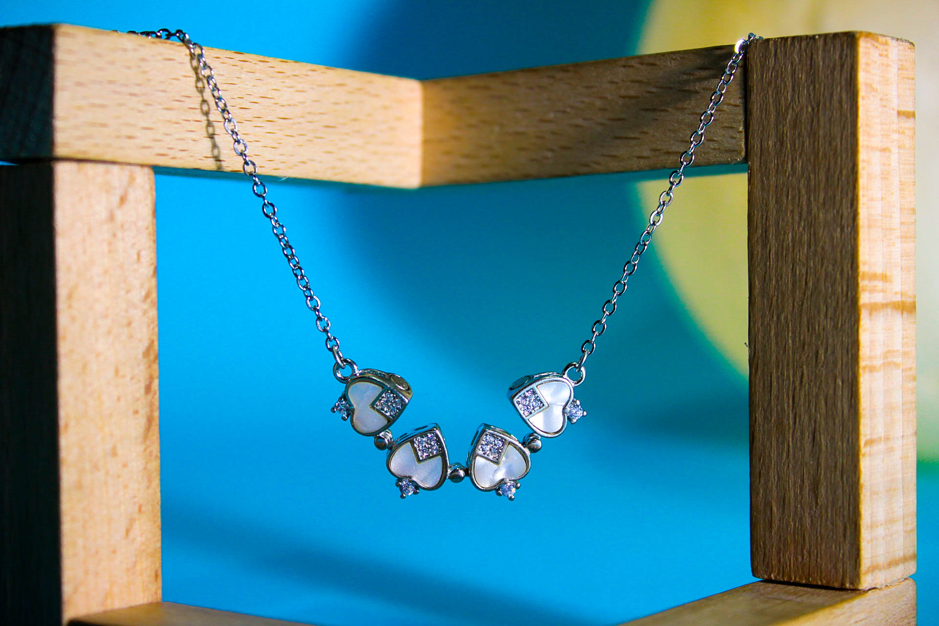 Silver Floral Necklace