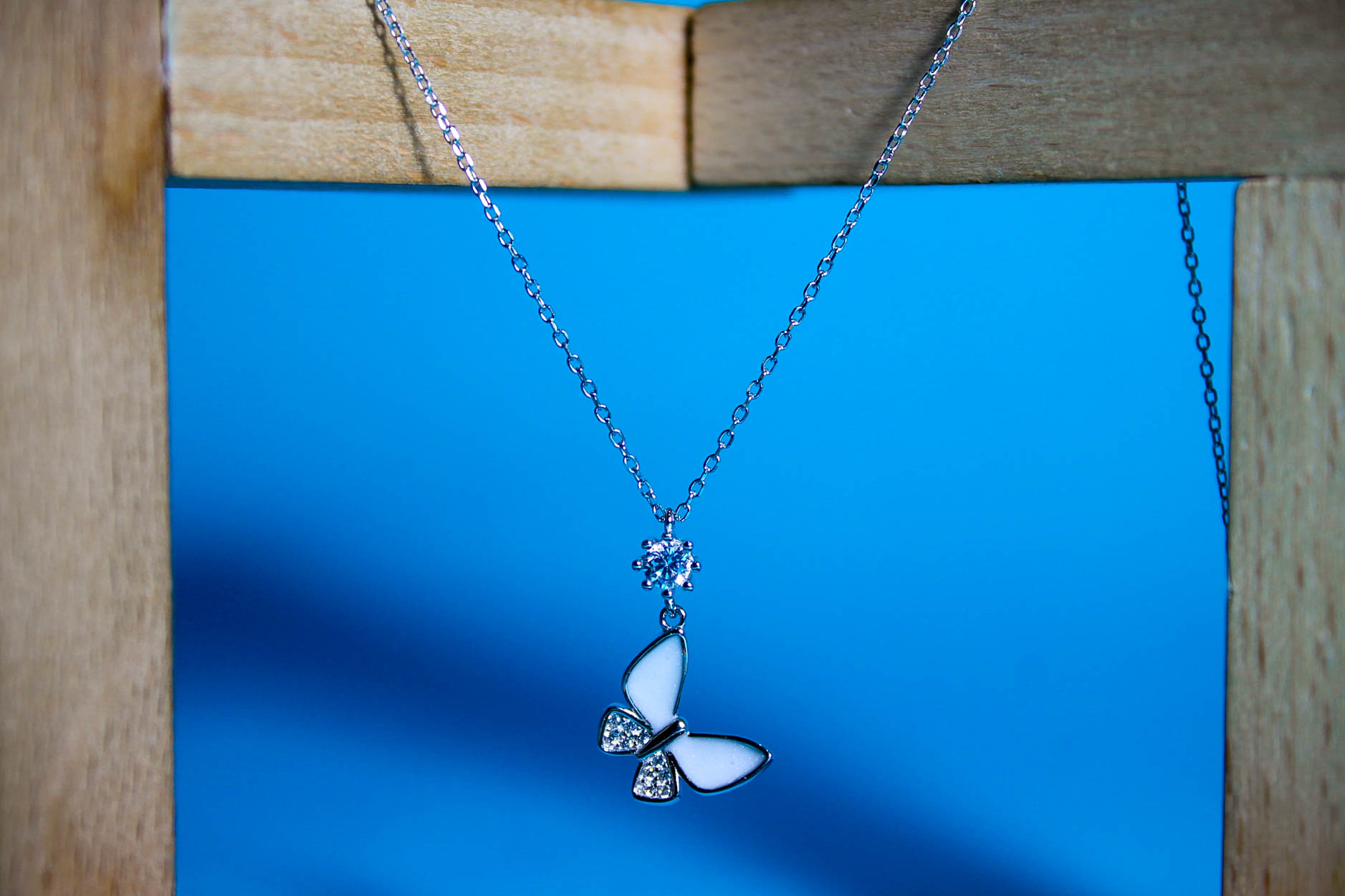 Butterfly Pendant Necklace