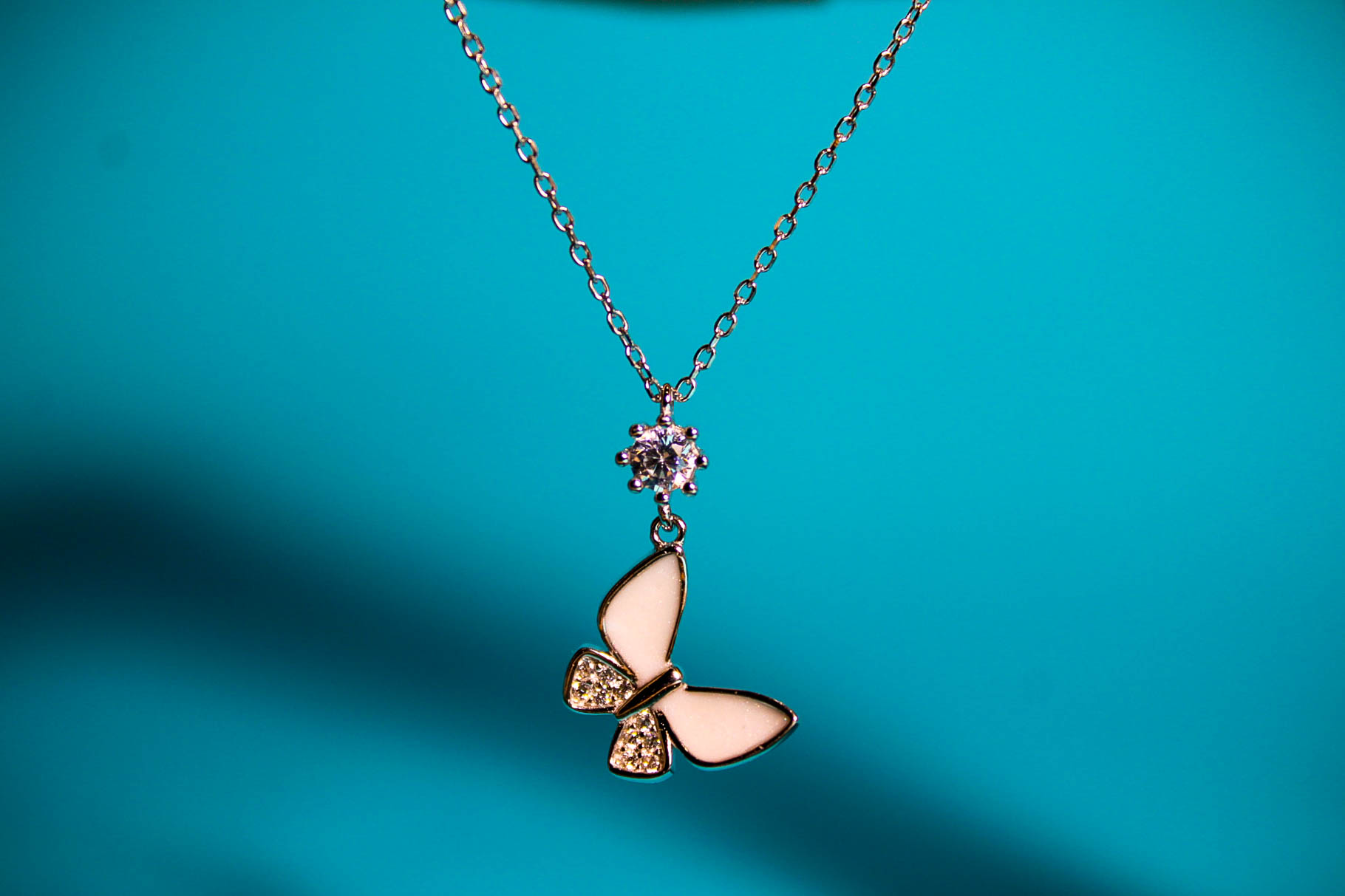 Butterfly Pendant Necklace