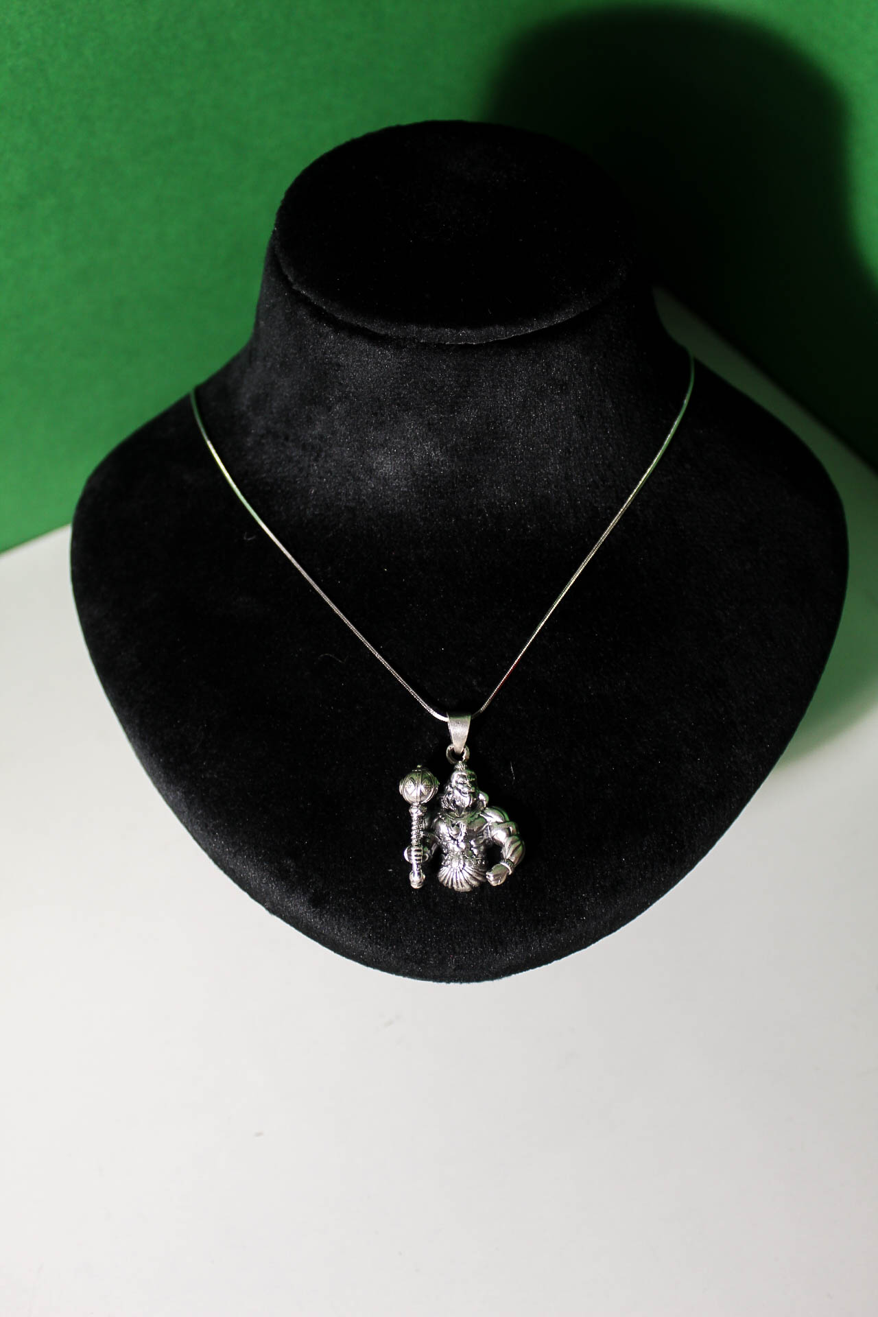 Veer Gada Hanuman 92.5 necklace pendant