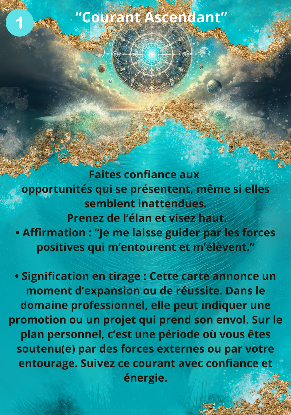 L'oracle "le royaume des mers"