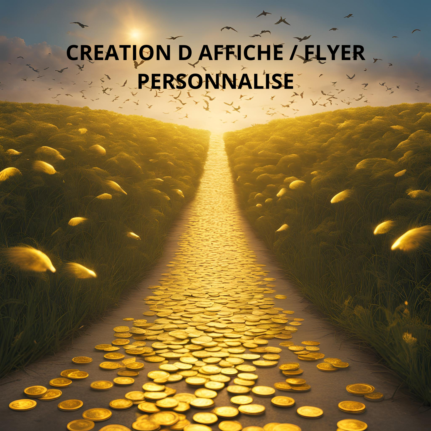 Création d'affiches, flyer personnalisés