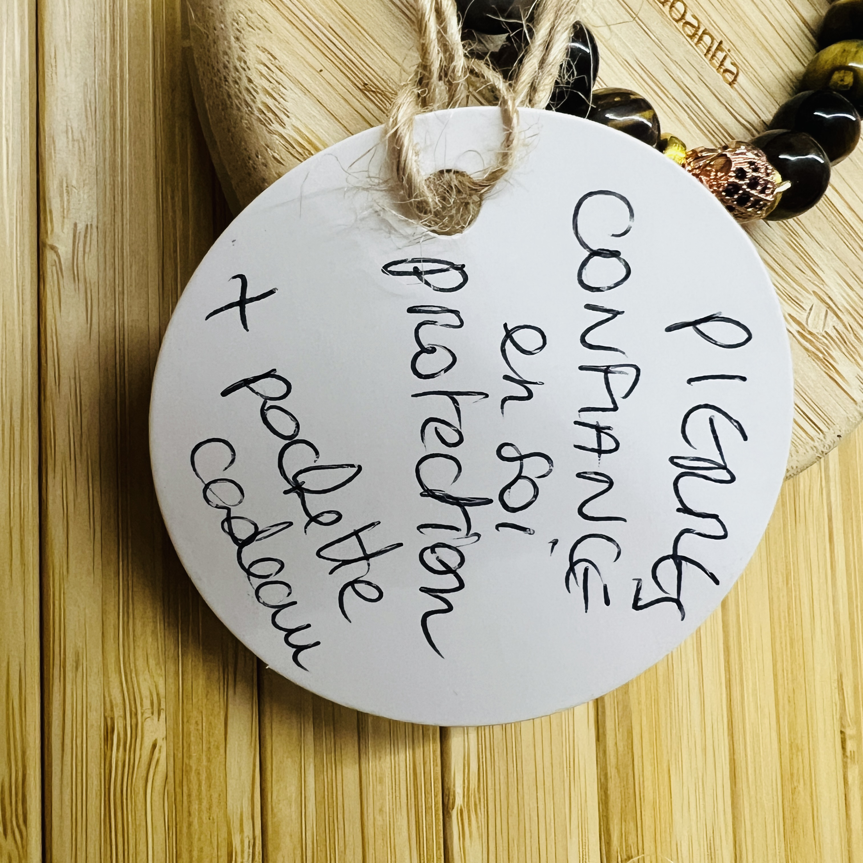 Bracelet en pierre énergétique