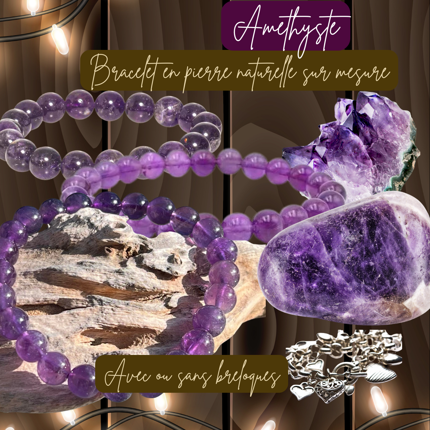 BRACELET AMETHYSTE