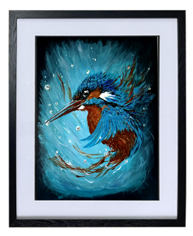 Kingfisher Framed Art Print