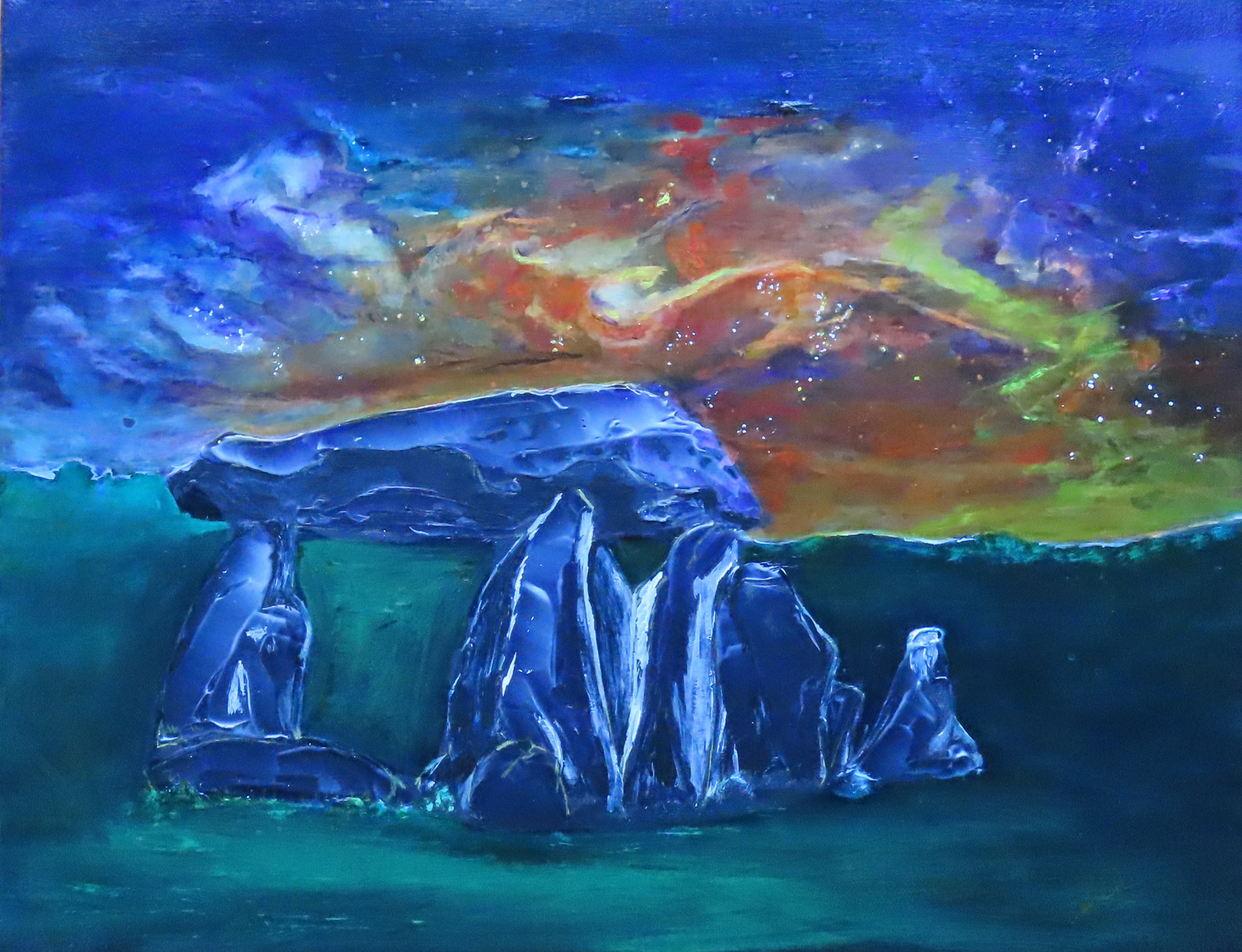 Pentre Ifan Night Sky 