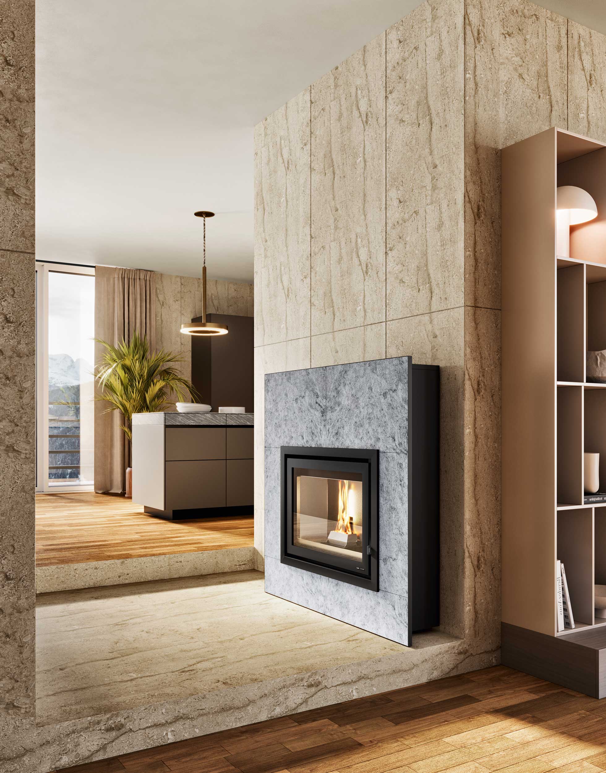 Granulinė krosnelė Eva Calor Pietro 9 kW