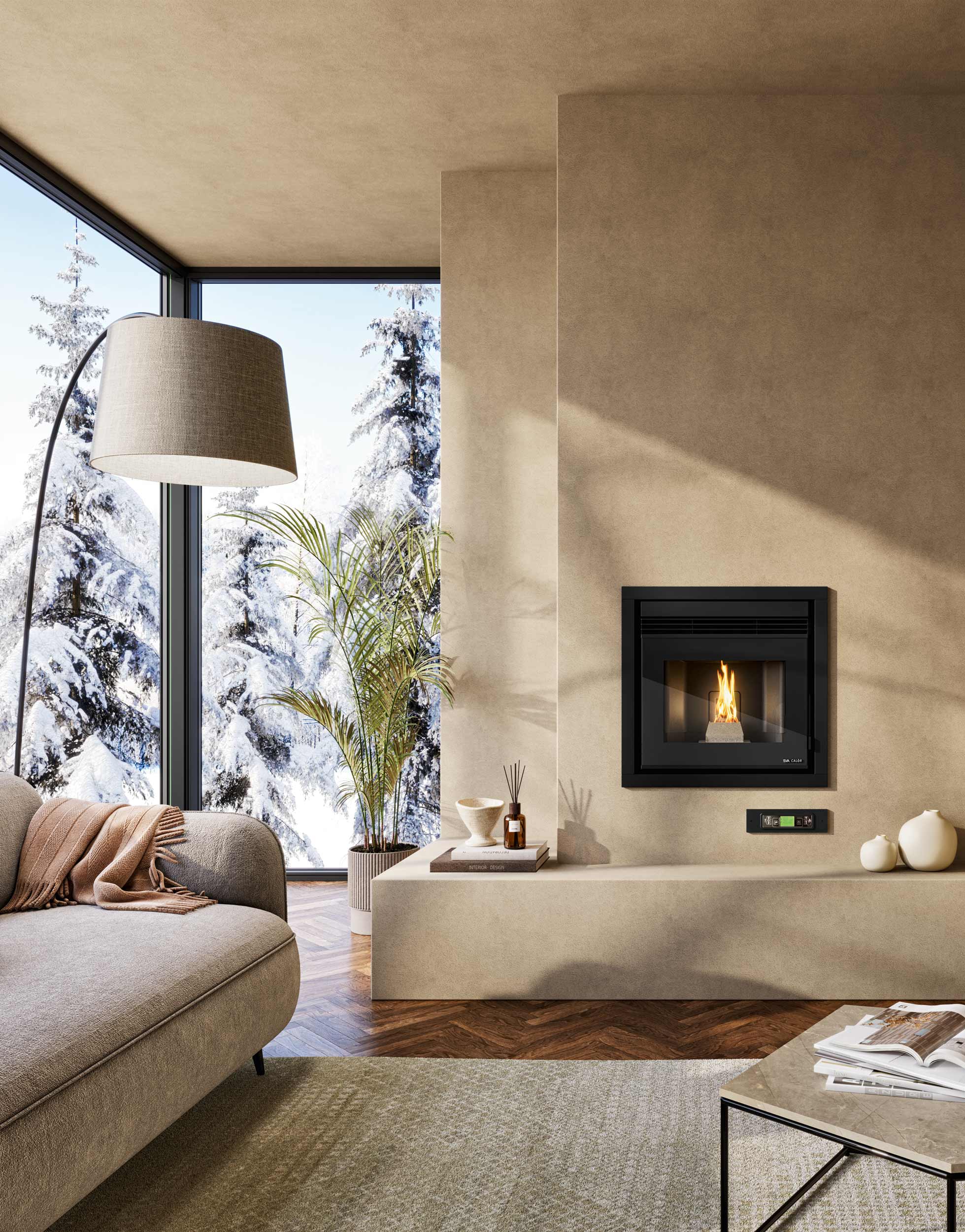 Granulinė kapsulė Eva Calor Franco 9,5 kW