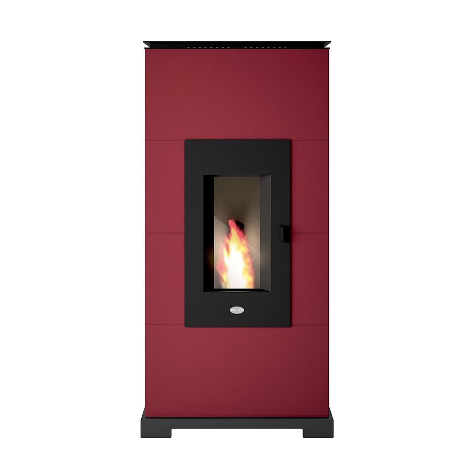 Granulinė krosnelė su šilumos akumuliacija Eva Calor Maura 11kW