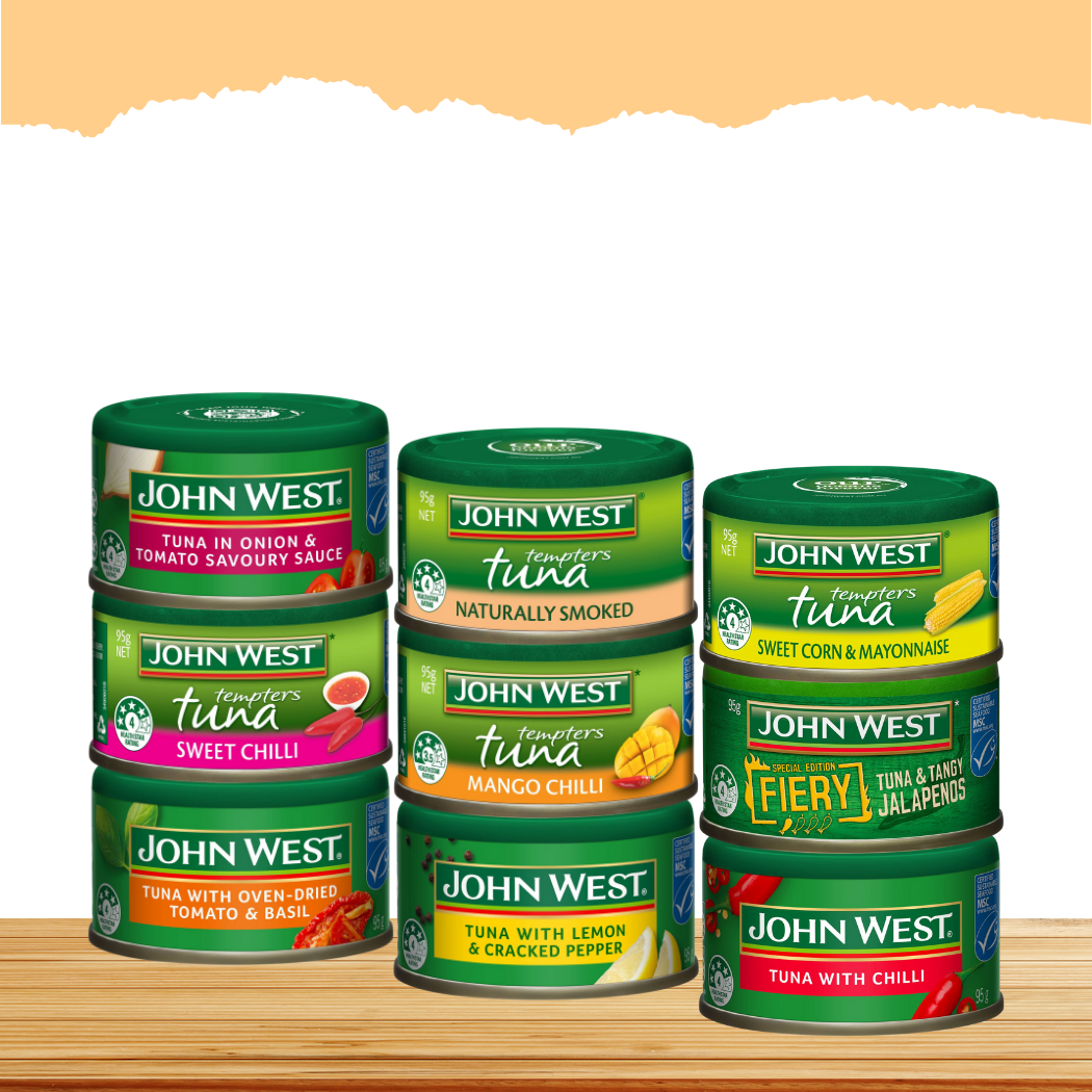 John West Flavored Canned Tuna Set