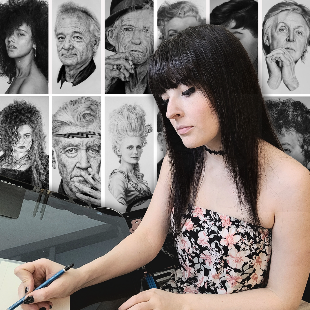 Custom pencil portrait