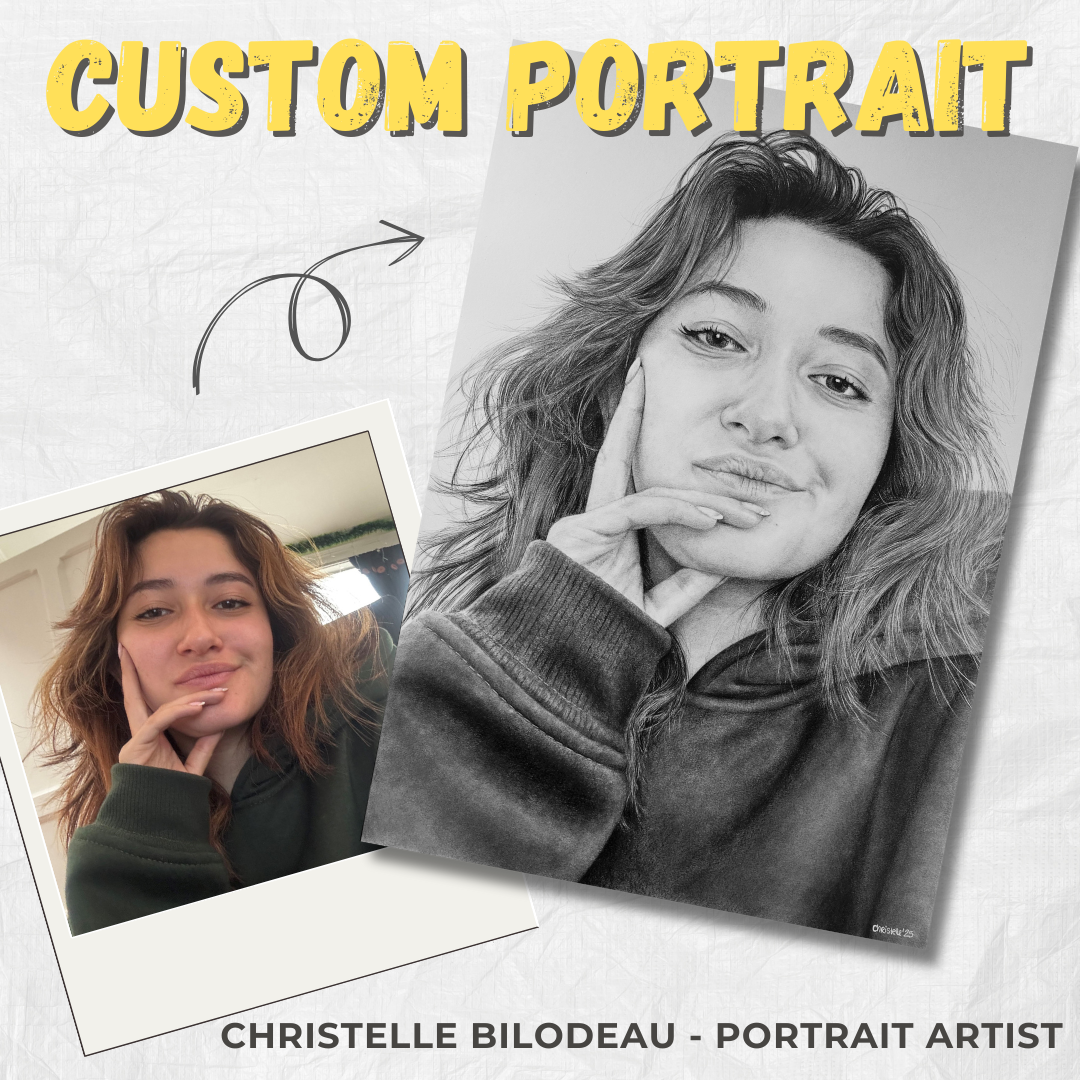 Custom pencil portrait