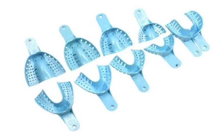 Disposable Dental Impression Plastic Tray 