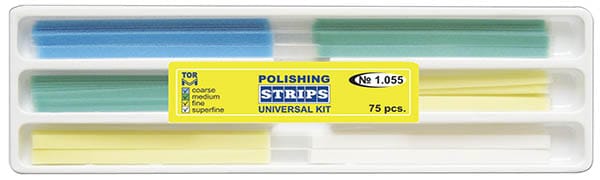 TOR-VM Finishing & Polishing Strips 75pcs