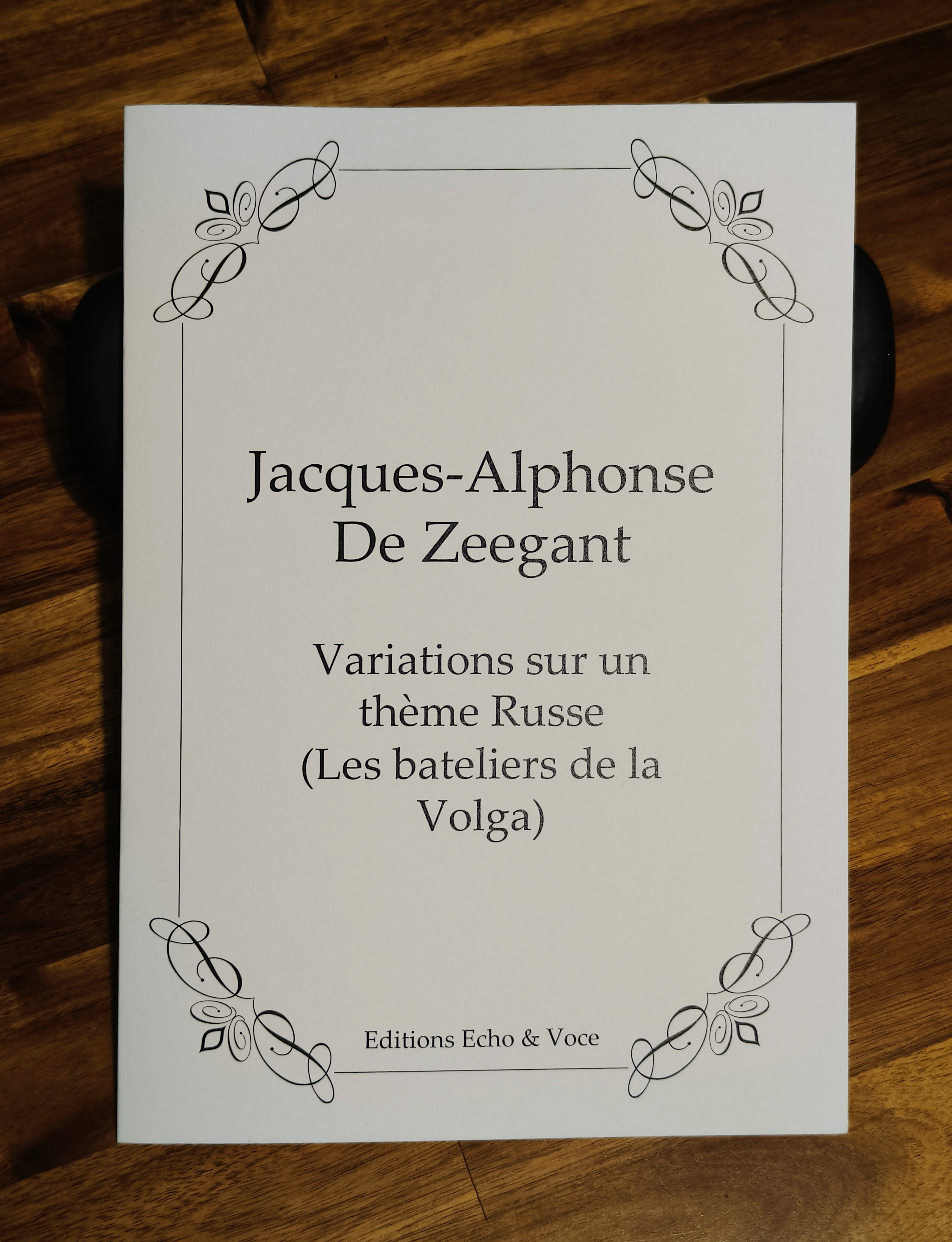 Trois Partitions - Oeuvres pour Piano Solo