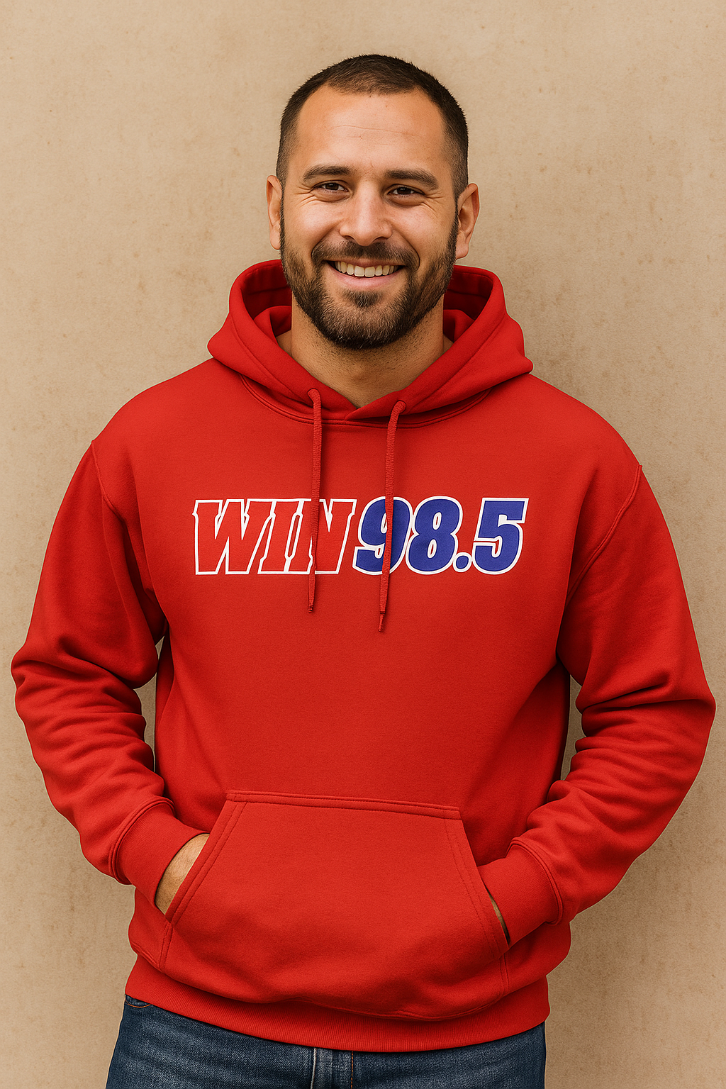 WIN 98.5 Fleece Hoodie
