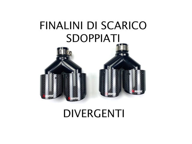 KIT SDOPPIATI GLOSSY BLACK (Y type)