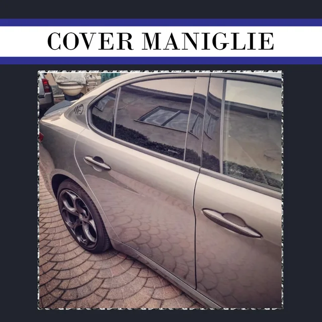 COVER MANIGLIE ESTERNE CARBONIO