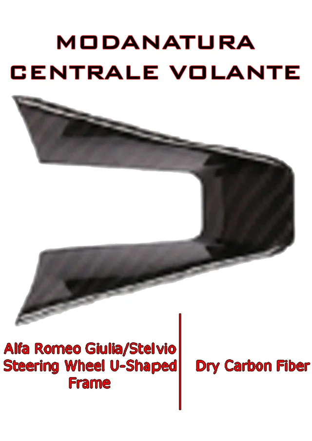 INSERTO CENTRALE VOLANTE ALFA ROMEO