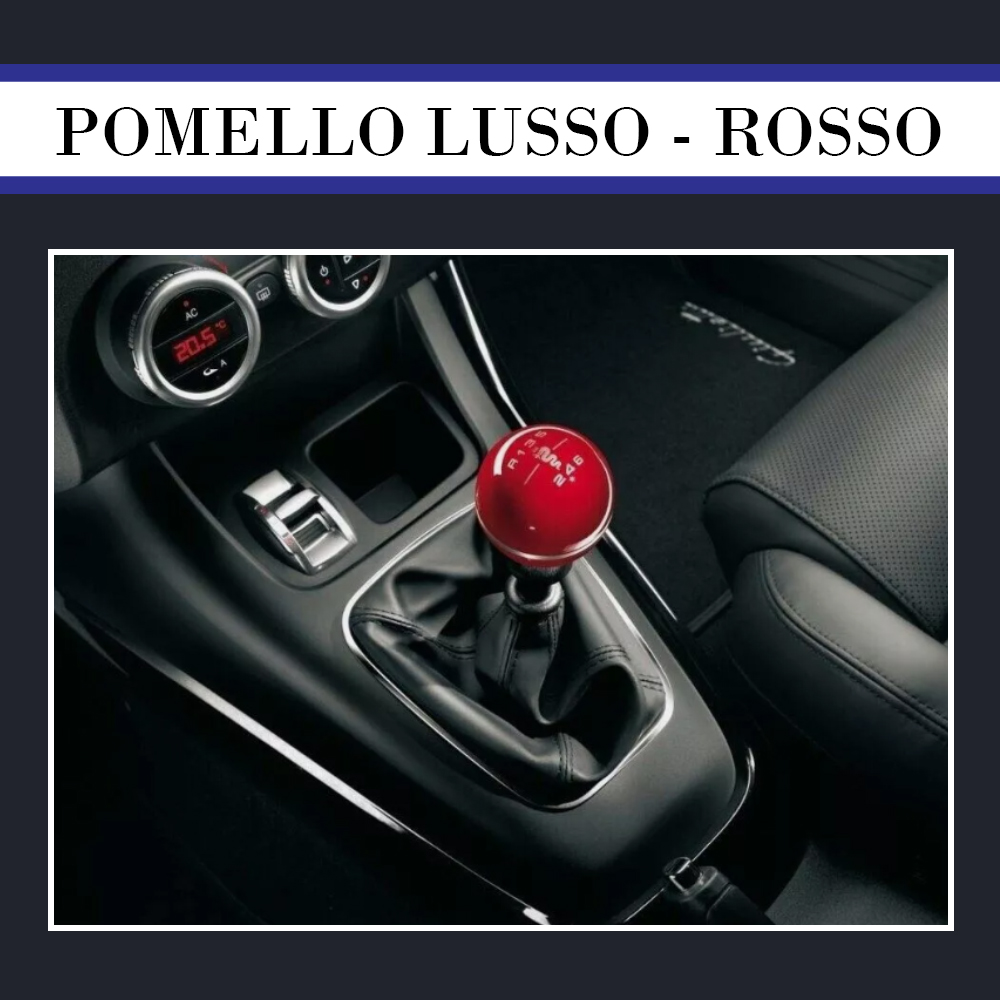 POMELLO LUSSO - racing red