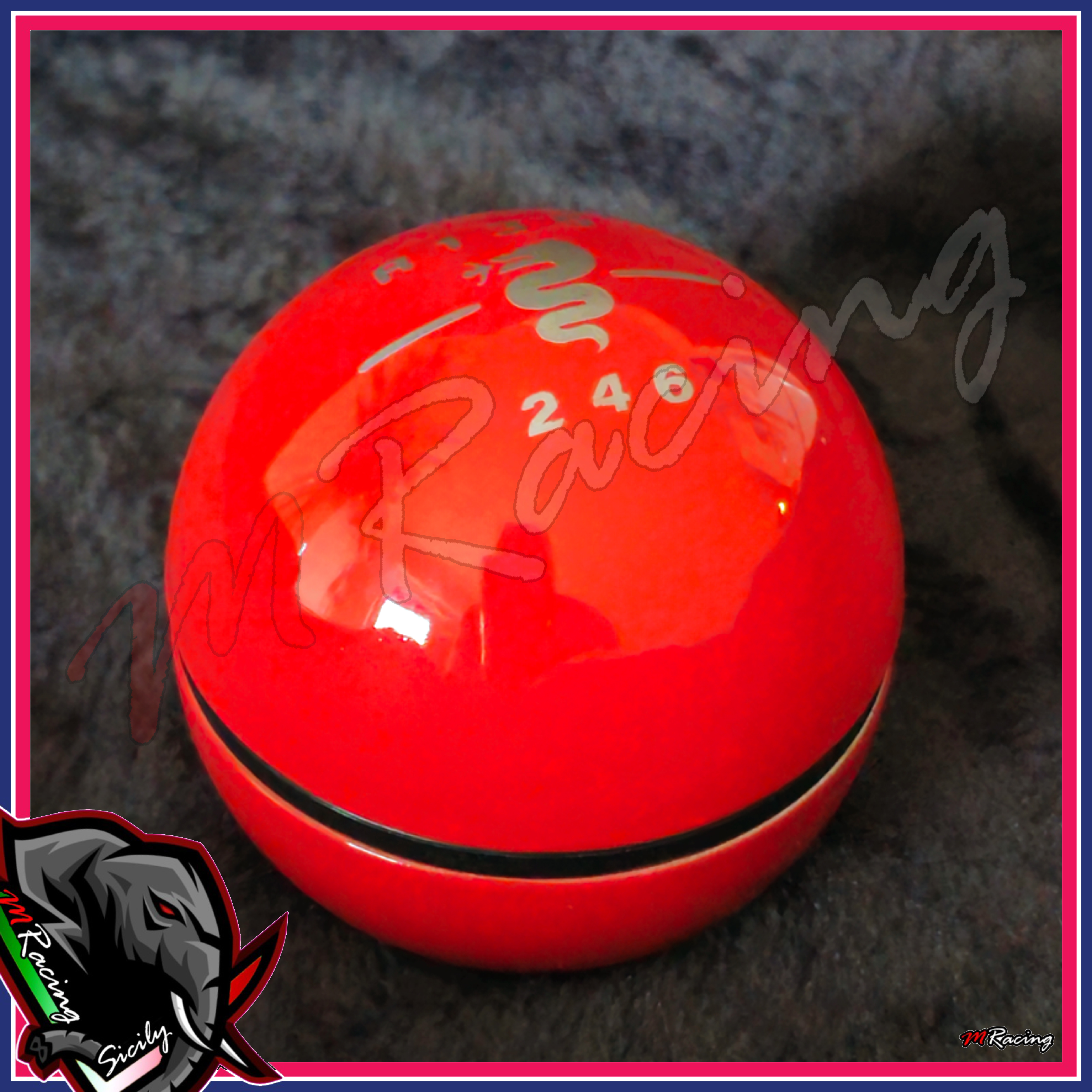 POMELLO LUSSO - racing red