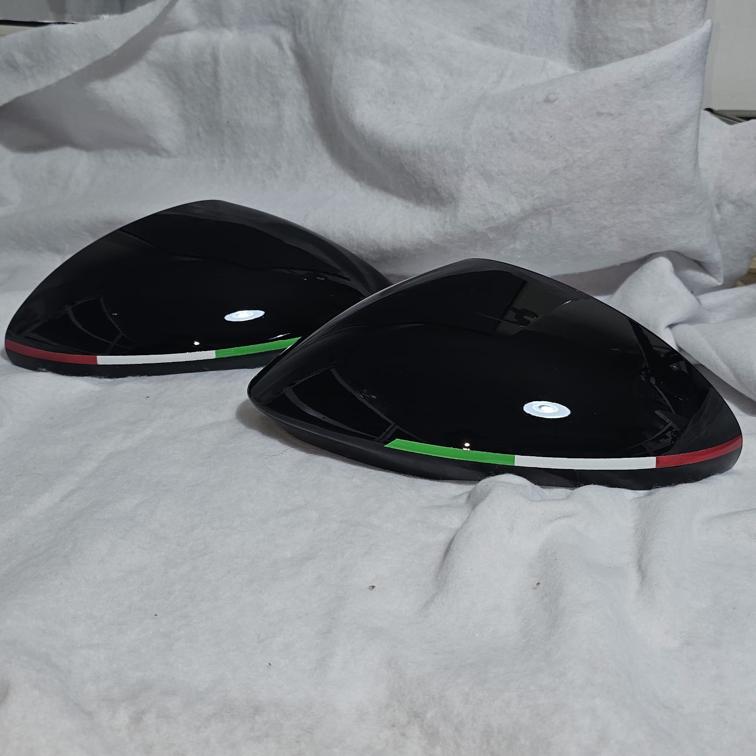 CALOTTE SPECCHIETTI CON TRICOLORE ITALIA