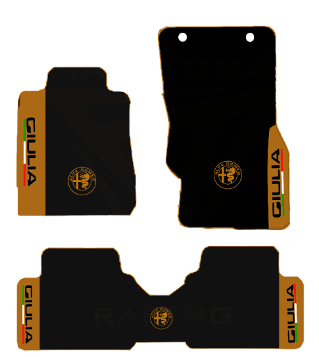 Tappetini Giulia - Sportline - Set 4