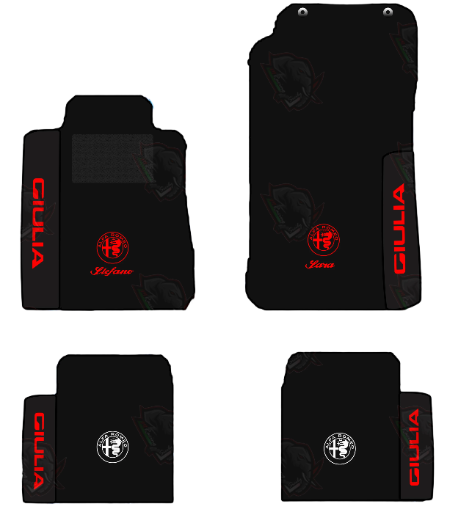 Tappetini Giulia - Sportline 4pz - Set 3