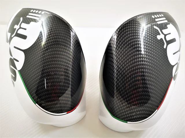 Alfa Romeo Custom Mirror Cover - CALOTTE SPECCHIETTI RACING