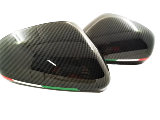 Alfa Romeo Giulietta - CALOTTE SPECCHIETTI CARBON LOOK + TRICOLORE