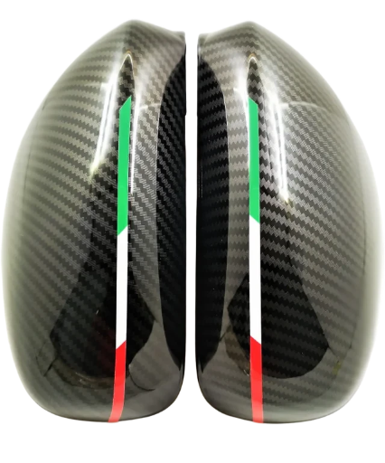 Alfa Romeo Giulietta - CALOTTE SPECCHIETTI CARBON LOOK + TRICOLORE