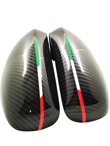 Alfa Romeo Giulietta - CALOTTE SPECCHIETTI CARBON LOOK + TRICOLORE