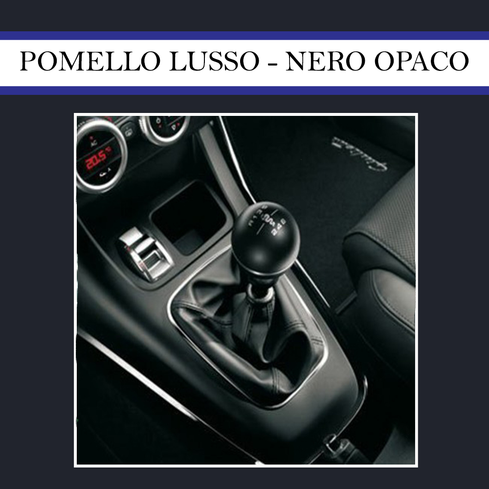 POMELLO LUSSO - matt black