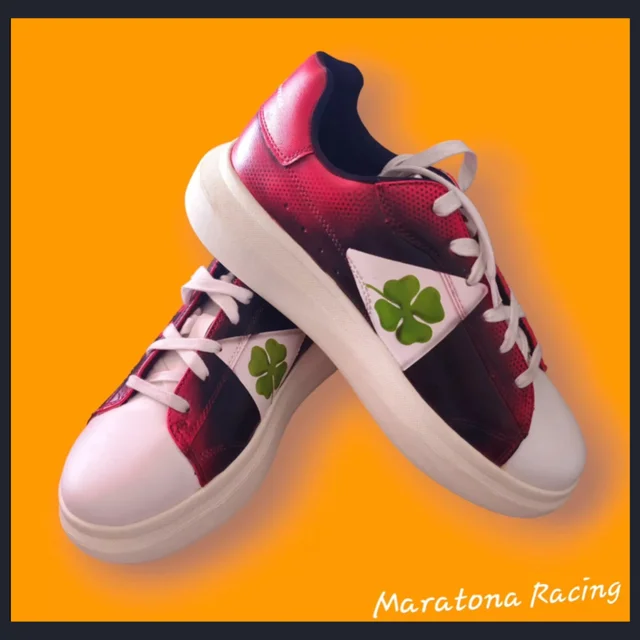 SCARPE AEROGRAFATE LOGO ALFA