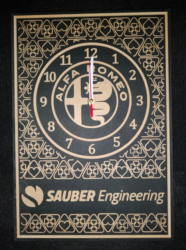 OROLOGIO RETTANGOLARE ALFA SAUBER TEAM #2