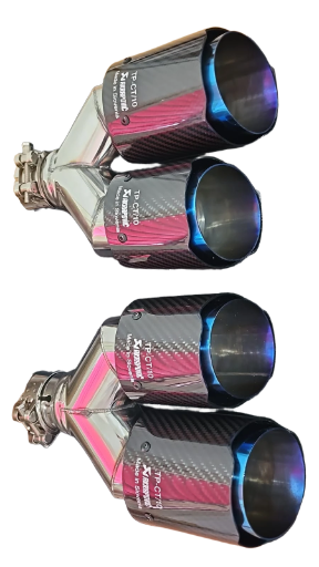 KIT SDOPPIATI GLOSSY TITANIO  (Y type)