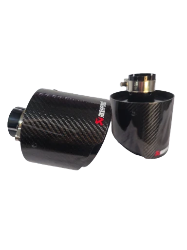 2pz GLOSSY BLACK uscita da 130mm