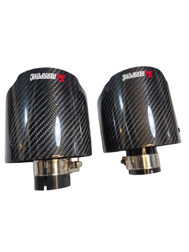 2pz GLOSSY BLACK uscita da 130mm