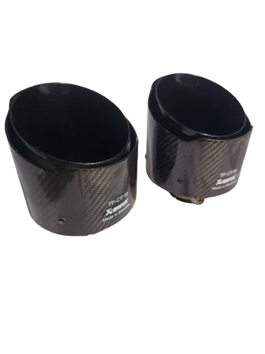 2pz GLOSSY BLACK uscita da 130mm