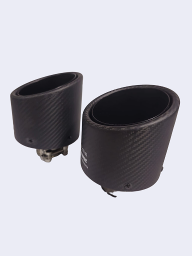 2pz MATT BLACK BOMBATO uscita da 130mm