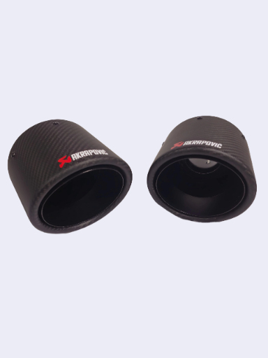 2pz MATT BLACK BOMBATO uscita da 130mm